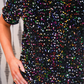 PREORDER- Multi Color Velvet Sequin Tee