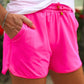 PREORDER- Solid Neon Pink Everyday Shorts