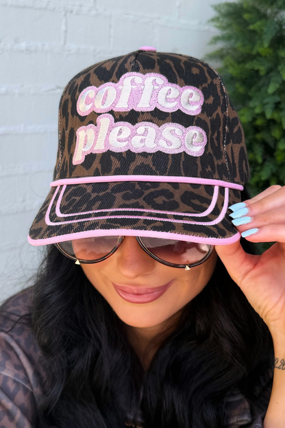 PREORDER- Coffee Please Hat