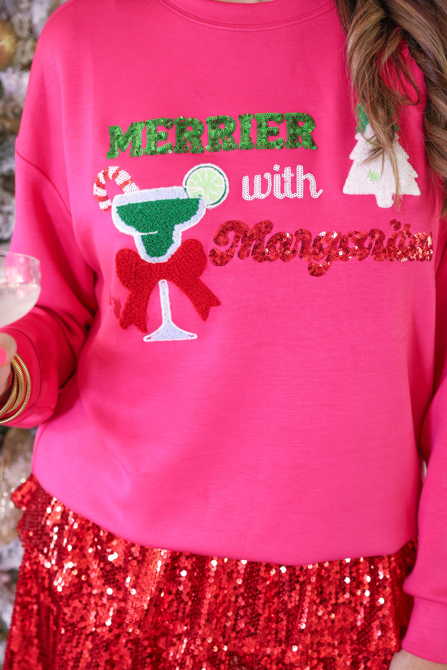 Merrier with Margaritas Pullover