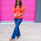 Ryan Ruffle Top - Jess Lea Wholesale