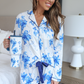 Blossom Ruffle Pajama Set