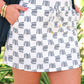 Checkmate Chic Checkered Skort