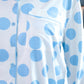 PREORDER- Light Blue Dotty Darling Ruffle Pajama Set
