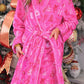 PREORDER- Legacy Lounge Robe- Pretty Pink Christmas
