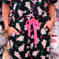 PREORDER- Merry Bow Christmas Treat Ruffle Pajama Set