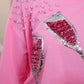PREORDER - Pop the Champagne Pullover- Pink