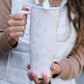 Chloe Camo Sleek Tumbler- White