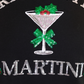 Merrier with a Martini Sequin Embroidered Tee