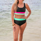 PREORDER-Shades of Summer Two Piece Swimsuit- Black