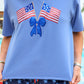 PREORDER- Liberty Bow Flags Luxe Top