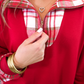 PREORDER- Juniper Plaid Pullover- Red
