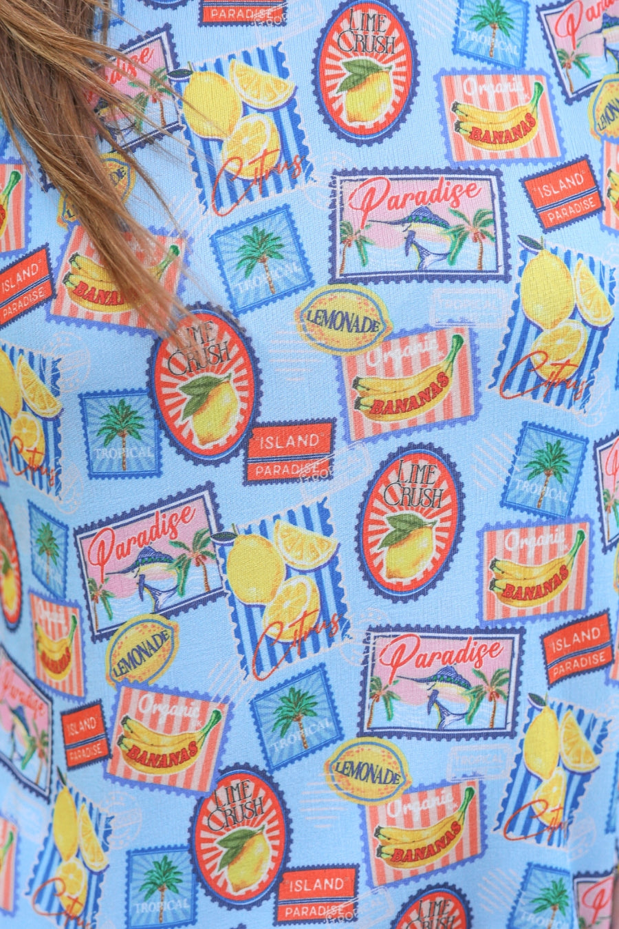 PREORDER- Heatwave Ribbed Tank- Citrus Escape