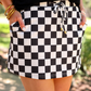 PREORDER- Checkerboard Checkered Skort