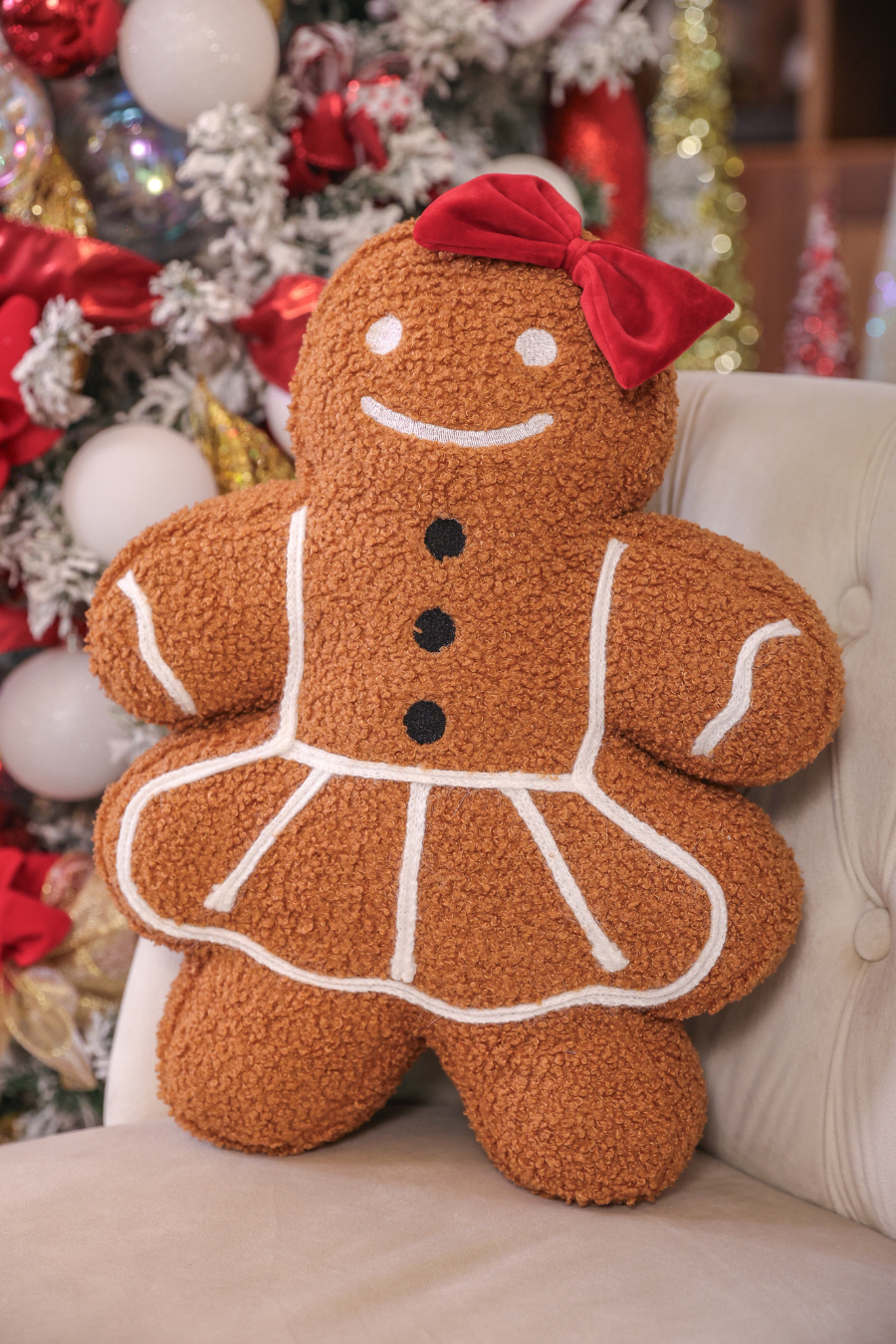 PREORDER- Ginny The Gingerbread Girl Pillow