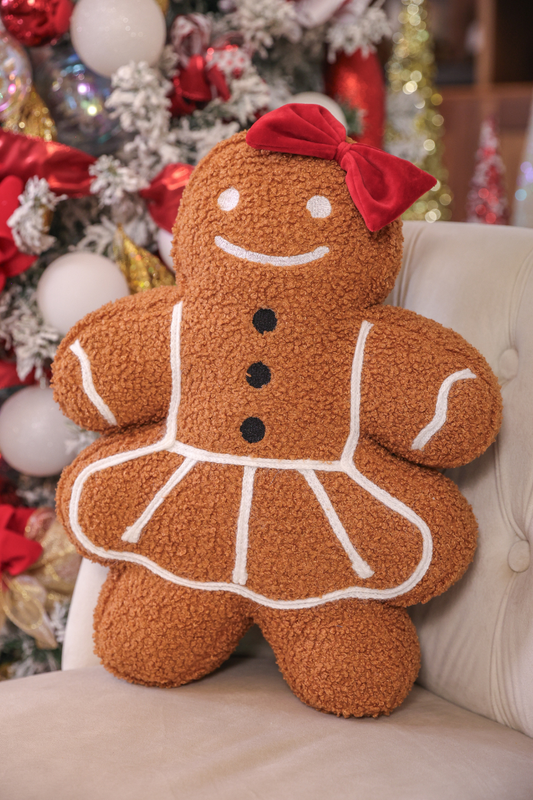 PREORDER- Ginny The Gingerbread Girl Pillow
