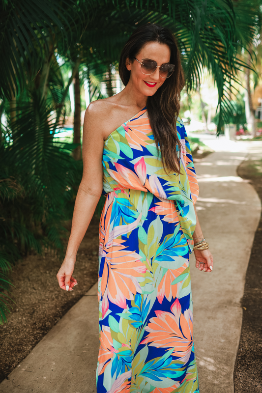 Tropical Waters Maxi Dress - Jess Lea Wholesale