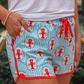 PREORDER- Regal Lobster Striped Everyday Shorts