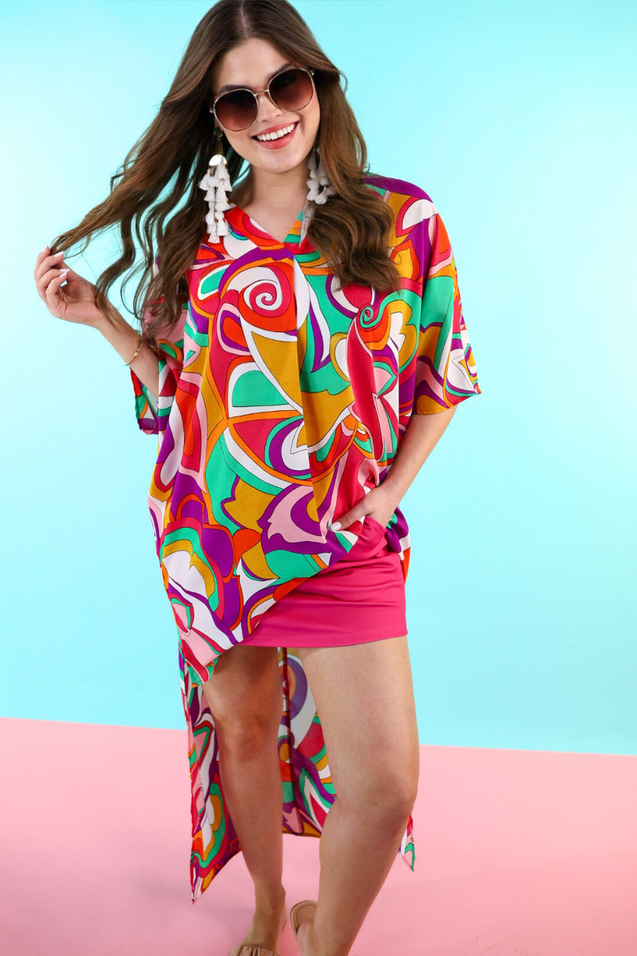 PREORDER-Sunny Skies Hi Lo Tunic