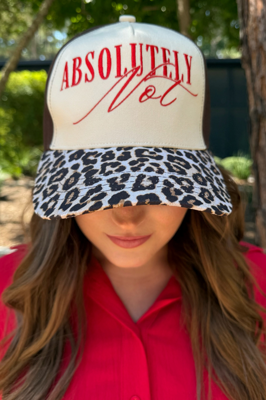 Absolutely Not Hat