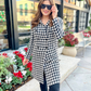 Fifth Avenue Herringbone Coat - Jess Lea Wholesale