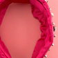 Pink Rhinestone And Pearl Headband