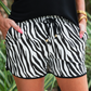 PREORDER- Zebra Essence Everyday Shorts