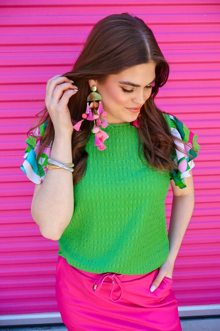 Olivia Textured Top