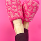 Pink Leopard Slippers