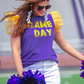 It's Game Day Sequin Patch Top