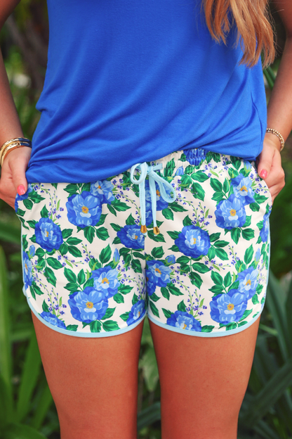 PREORDER- Caroline Floral Everyday Shorts
