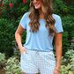 Springtime Gingham Everyday Shorts