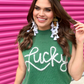 Lucky Charm Tinsel Sweater Vest