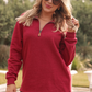 PREORDER- Miley Quarter Zip Pullover