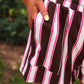 Runway Paperbag Shorts- Neapolitan Stripes