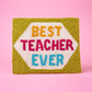 PREORDER- Beaded Coin Purse- Best Teacher Ever