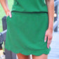 Make It Count Cap Sleeve Set- Sage