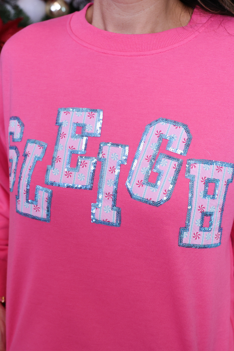 PREORDER- Sleigh Patch Pullover