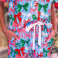 PREORDER- Jingle Bows Ruffle Pajama Set
