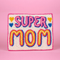 PREORDER- Beaded Coin Purse- Super Mom