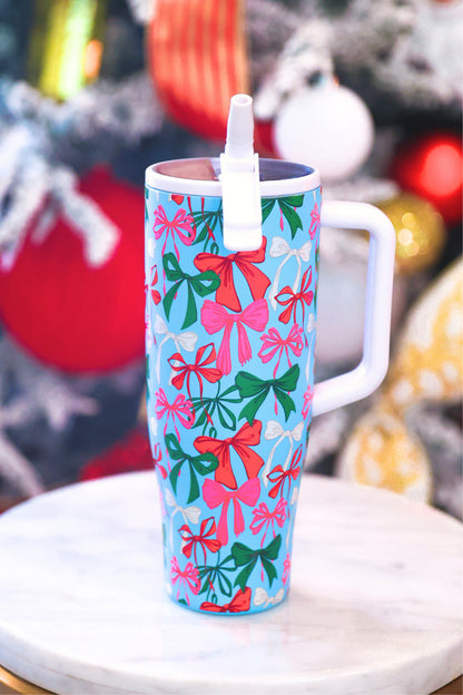 PREORDER- Jingle Bows Sleek Tumbler