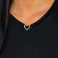 Jessica Signature Heart Pendant Necklace- Gold