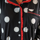 PREORDER- After Dark Polka Dot Ruffle Sleep Shirt