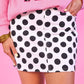 PREORDER- Nova Denim Skirt- Polka Dot