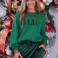 PREORDER- Velvet Hour Skort- Green