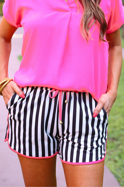 Rosemary Stripes Everyday Shorts