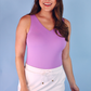 PREORDER- Haven V-Neck Bodysuit- Lavender