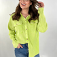 Shelby Waffle Button Up Top - Jess Lea Wholesale