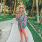 Paradise Awaits Pleated Set