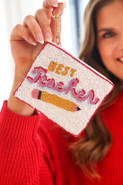 Best Teacher Coin Purse